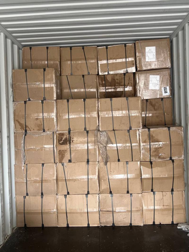 Fully loaded and cargo-locked